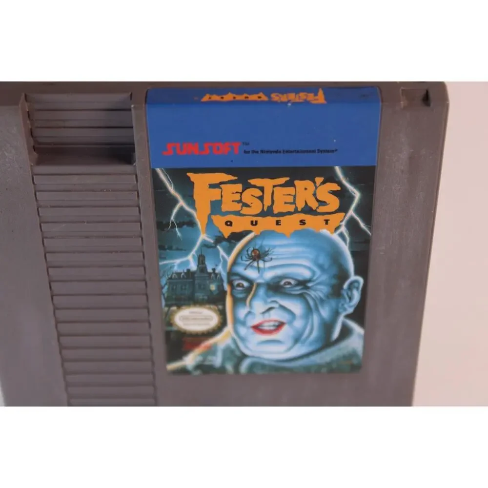 Fester's Quest (Nintendo NES, 1989) Authentic, game cart only, Tested/Works